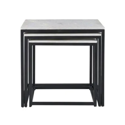 Комплект журнальних столиків GoodsMetall у стилі Лофт 600х600х400 ЖС129