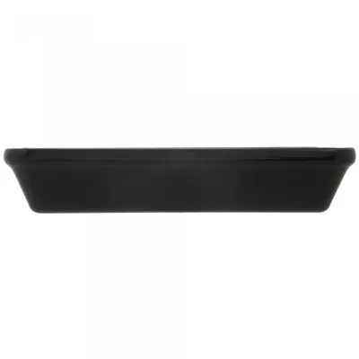 Блюдо для выкладки продуктов из меламина One Chef 30×19,5×5,5 см Черное
