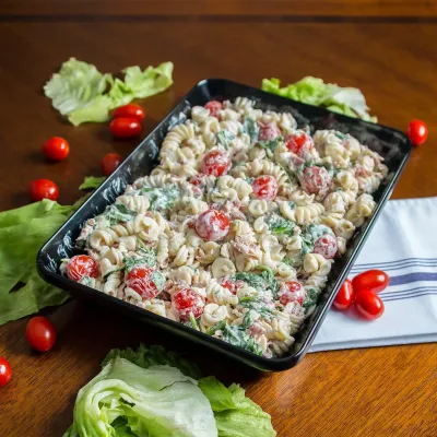 Блюдо для выкладки продуктов из меламина One Chef 30×19,5×5,5 см Черное