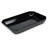 Блюдо восьмиугольное One Chef из меламина 37,8×24,7×5,3 см 3,3 л Черное