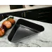 Блюдо трикутне з меламіну One Chef 32×24,8×6,4 см 1,9 л Чорне