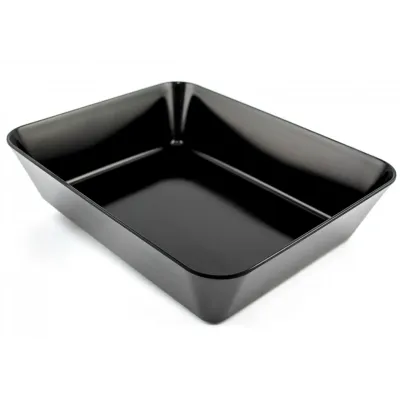 Блюдо прямоугольное One Chef из меламина 31,5×25,4×7,2 см Черное Блюдо прямоугольное One Chef из меламина 31,5×25,4×7,2 см Черное