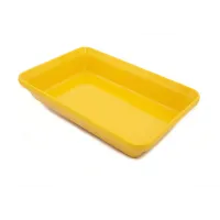 Блюдо для выкладки продуктов One Chef из меламина 30×19,5×5,5 см Песочное