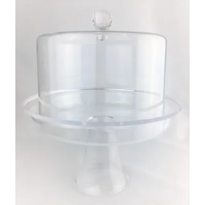 Подставка One Chef с крышкой для торта акриловая 35,5×30,5 см