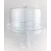 Подставка One Chef с крышкой для торта акриловая 35,5×30,5 см
