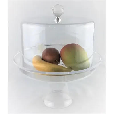 Подставка One Chef с крышкой для торта акриловая 35,5×30,5 см
