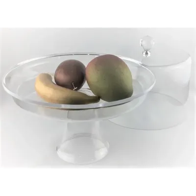Подставка One Chef с крышкой для торта акриловая 35,5×30,5 см