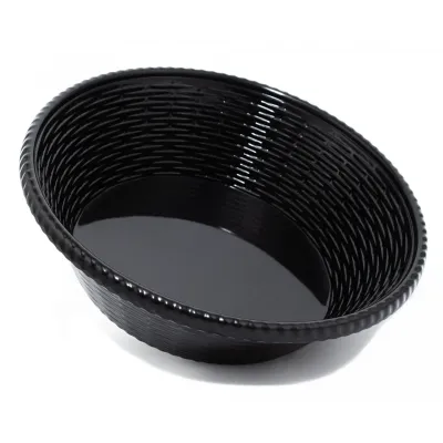 Блюдо круглое One Chef из меламина 23,9×7,2 см Черное