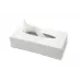 Салфетница под салфетки со сложением One Chef 24×11,8×6 см Белая