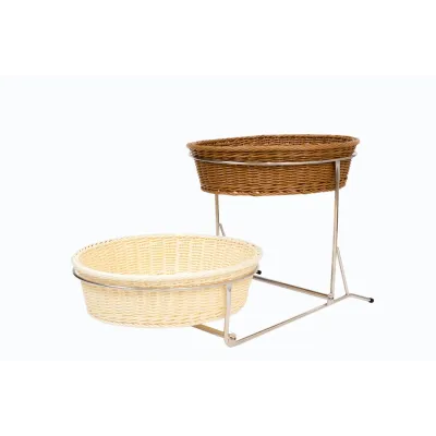 Двухуровневая подставка из нержавеющей стали One Chef 65×38×36 см Двухуровневая подставка из нержавеющей стали One Chef 65×38×36 см