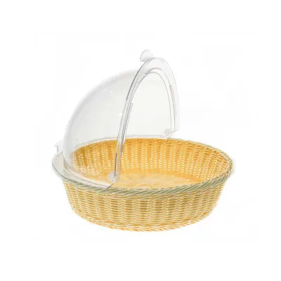 Корзинка One Chef с открывающейся крышкой-колпаком 40х30 см Корзинка One Chef с открывающейся крышкой-колпаком 40х30 см