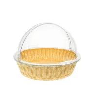 Корзинка One Chef с открывающейся крышкой-колпаком 40х30 см Корзинка One Chef с открывающейся крышкой-колпаком 40х30 см