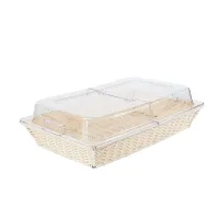 Корзинка One Chef с открывающейся крышкой-колпаком 53х33х14,8 см Корзинка One Chef с открывающейся крышкой-колпаком 53х33х14,8 см