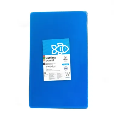 Доска разделочная двусторонняя LDPE One Chef 500×300×20 мм Синяя Доска разделочная двусторонняя LDPE One Chef 500×300×20 мм Синяя