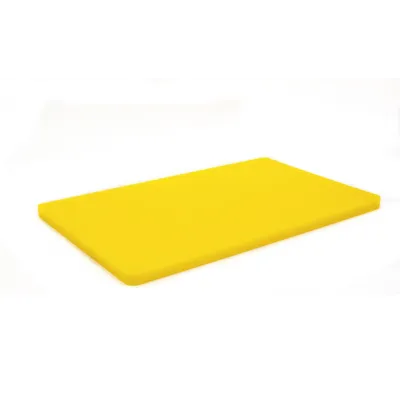 Доска разделочная двусторонняя LDPE One Chef 500×300×20 мм Желтая