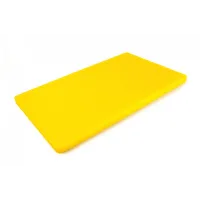 Доска разделочная двусторонняя LDPE One Chef 500×300×20 мм Желтая