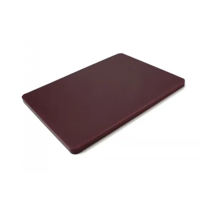 Доска разделочная двусторонняя LDPE One Chef 400×300×20 мм Коричневая