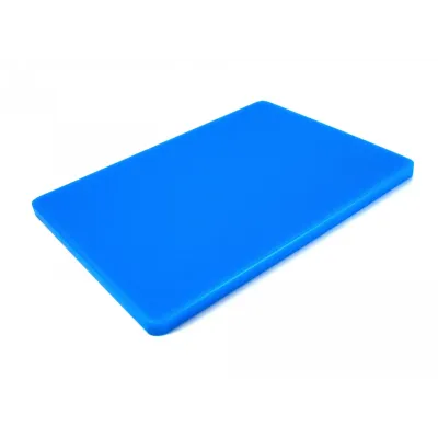 Доска разделочная двусторонняя LDPE One Chef 400×300×20 мм Синяя