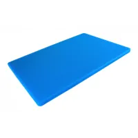 Доска разделочная двусторонняя LDPE One Chef 600×400×20 мм Синяя Доска разделочная двусторонняя LDPE One Chef 600×400×20 мм Синяя