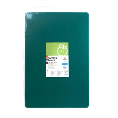 Доска разделочная двусторонняя LDPE One Chef 600×400×20 мм Зелёная