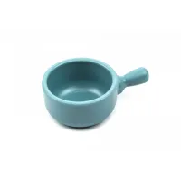 Соусник из меламина круглый с ручкой One Chef 40 мл 86×58×32 мм Пастельно голубой