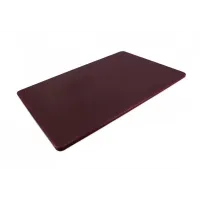 Доска разделочная двусторонняя LDPE One Chef 600×400×13 мм Коричневая