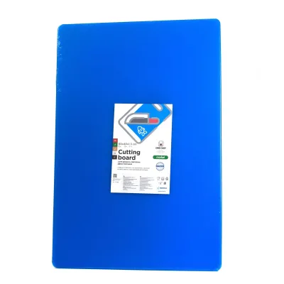 Доска разделочная двусторонняя LDPE One Chef 600×400×13 мм Синяя Доска разделочная двусторонняя LDPE One Chef 600×400×13 мм Синяя