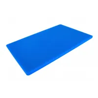 Доска разделочная двусторонняя LDPE One Chef 600×400×13 мм Синяя Доска разделочная двусторонняя LDPE One Chef 600×400×13 мм Синяя