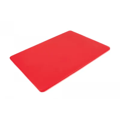 Доска разделочная двусторонняя LDPE One Chef 400×300×10 мм Красная