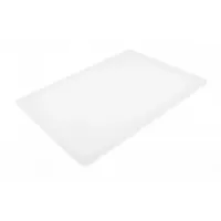 Доска разделочная двусторонняя LDPE One Chef 400×300×10 мм Белая Доска разделочная двусторонняя LDPE One Chef 400×300×10 мм Белая