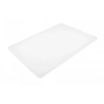 Доска разделочная двусторонняя LDPE One Chef 400×300×10 мм Белая
