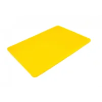 Доска разделочная двусторонняя LDPE One Chef 400×300×10 мм Желтая