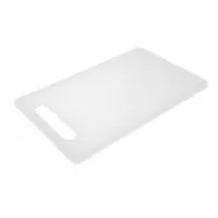 Доска разделочная двусторонняя LDPE One Chef 330×200×10 мм Белая