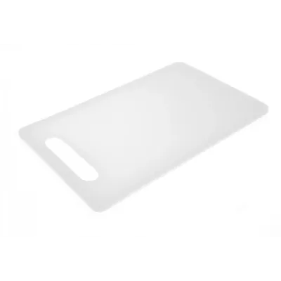 Доска разделочная двусторонняя LDPE One Chef 330×200×10 мм Белая
