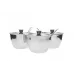 Сервировочная подставка One Chef на стол с ручкой 3 соусника