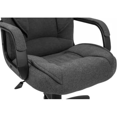Офисное кресло руководителя Richman Foxy Magic Dk Grey Пластик Рич М1 Tilt Серое