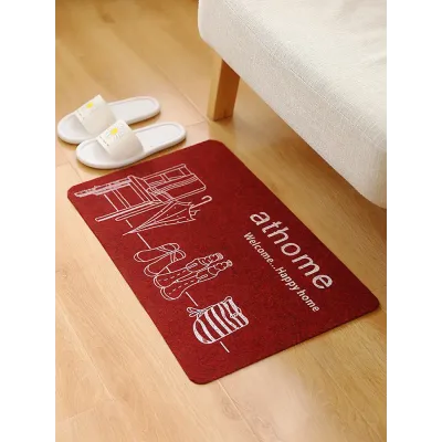 Коврик в ванную комнату Home Styles прямоугольный антискользящий 40х60 см Happy Home 50269