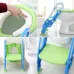Детское сиденье на унитаз со ступенькой и ручками BabyBBZ