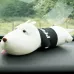 Дорожная подушка Little bean с угольным наполнением Собака черная