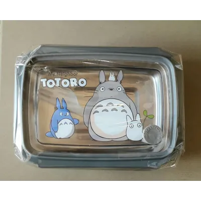Детский ланч-бокс Supretto TOTORO 750 мл Серый