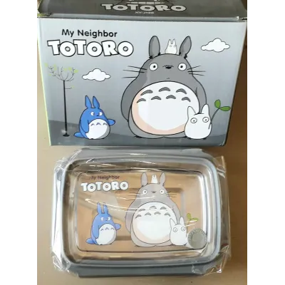 Детский ланч-бокс Supretto TOTORO 750 мл Серый