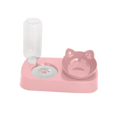 Миска для котов Taotaopets 119906 282х220х145 мм Розовый (6946-24453)