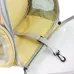 Рюкзак-переноска Taotaopets 252203 Panoramic Yellow 35*25*42cm для кошек с иллюминатором