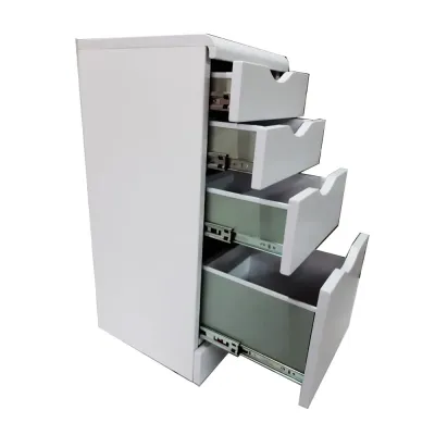Комод The Mix Stairs 4 ящика 60 см белый
