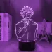 Настільний світильник-нічник Fan Girl Jujutsu Kaisen Sorcery Fight Чорний (12761)