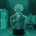 Настільний світильник-нічник Fan Girl Jujutsu Kaisen Sorcery Fight Чорний (12761)