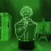 Настільний світильник-нічник Fan Girl Jujutsu Kaisen Sorcery Fight Чорний (12761)