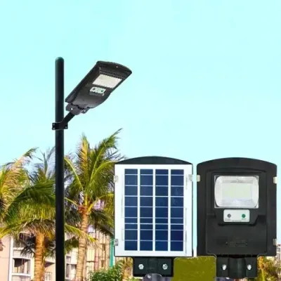 Уличный фонарь Solar street light 1VPP на столб LED на солнечной батарее с датчиком движения