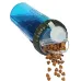 Бутылка с двумя секциями Dexas Pet Meal для воды и корма 720 мл со складной миской 240 мл Голубой