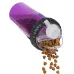 Бутылка с двумя секциями Dexas Pet Meal для воды и корма 720 мл со складной миской 240 мл Фиолетовый Бутылка с двумя секциями Dexas Pet Meal для воды и корма 720 мл со складной миской 240 мл Фиолетовый